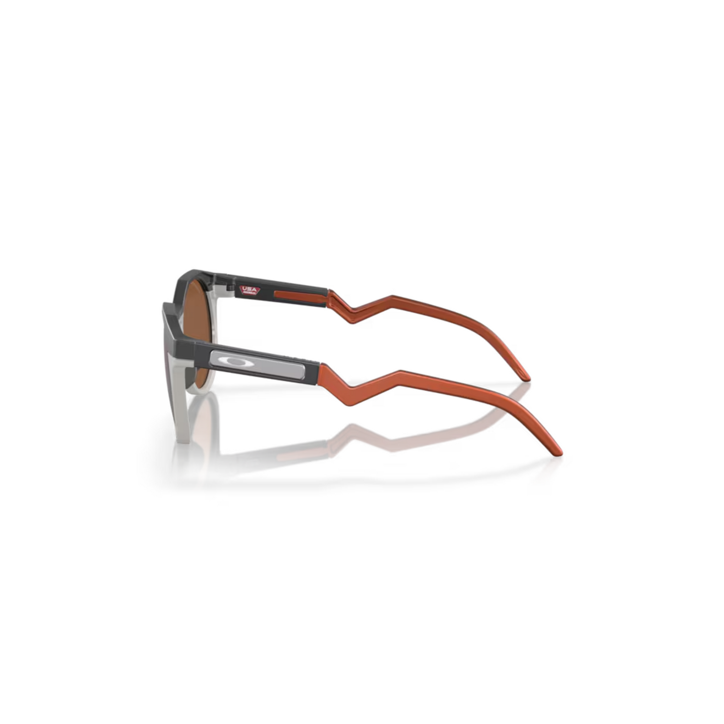 GAFAS OAKLEY | HSTN MATE CARBON DETALLES ROJOS LENTE PRIZM TUNGSTEN EDITED