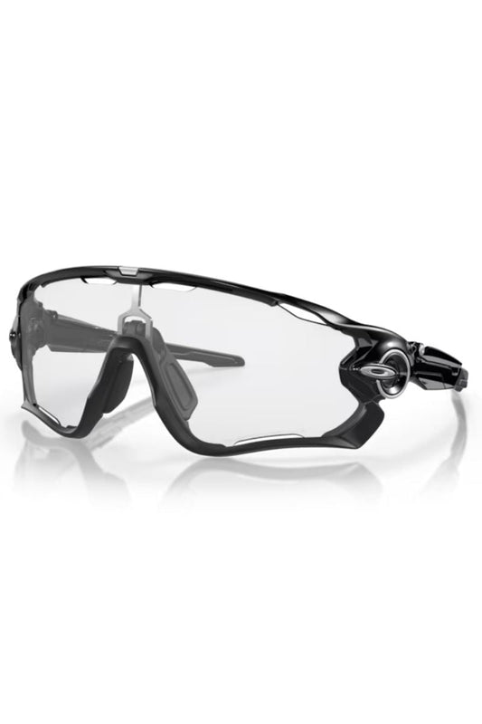 GAFAS OAKLEY | JAWBREAKER NEGRO PULIDO LENTE TRANSPARENTE EDITED